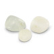 Natural stone nugget beads Moonstone 6-11mm White